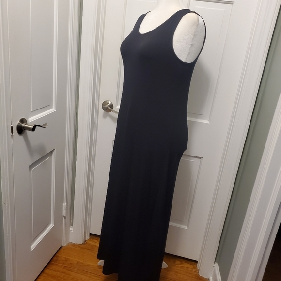 Apt. 9 Black Maxi Lightweight Knit Dress Size Large, Versatile - Picture 5 of 12